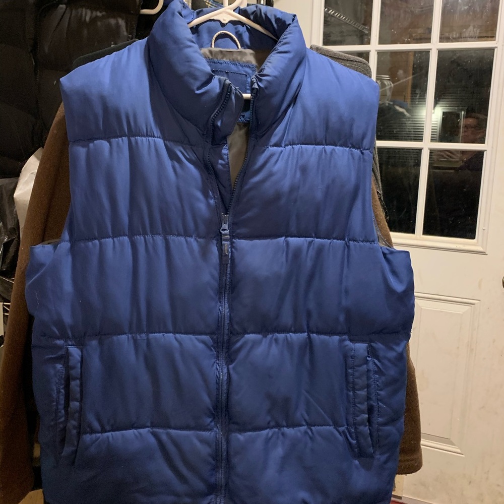 Old Navy puffer vest.